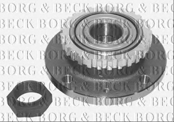 BWK491 Borg&beck cubo de rueda trasero
