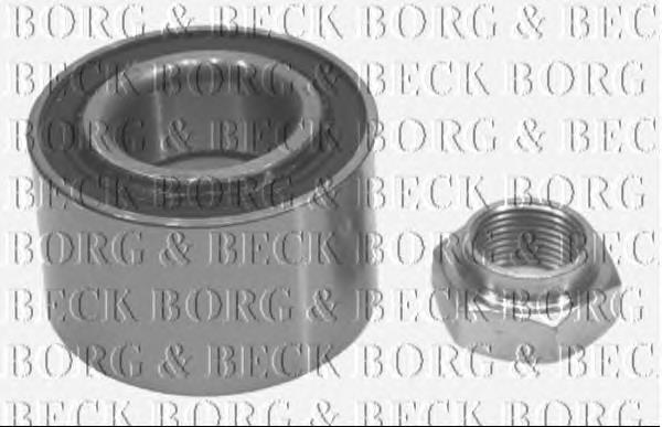 BWK468 Borg&beck cojinete de rueda trasero