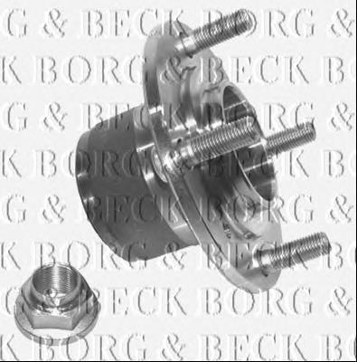 BWK462 Borg&beck cubo de rueda trasero
