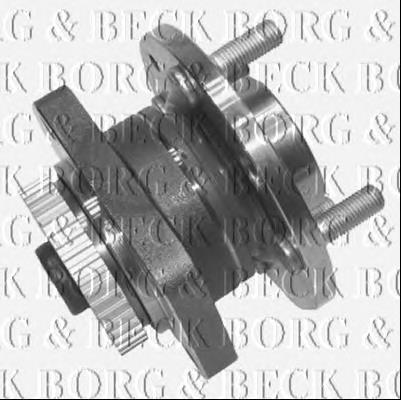 Cubo de rueda trasero BWK474 Borg&beck