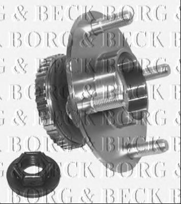 BWK473 Borg&beck cubo de rueda trasero