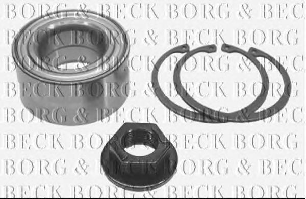 BWK471 Borg&beck cojinete de rueda delantero