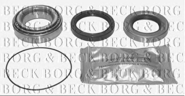 BWK356 Borg&beck cojinete de rueda trasero