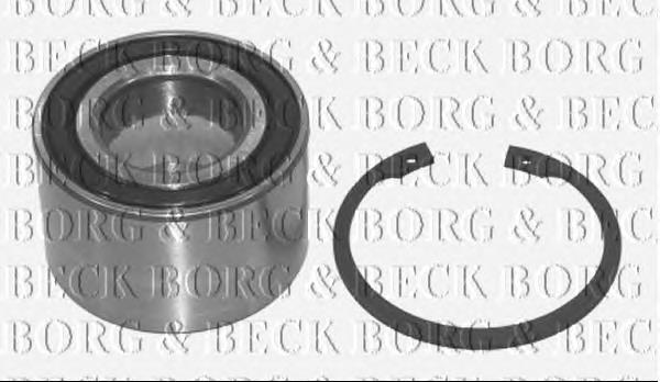 BWK323 Borg&beck cojinete de rueda trasero