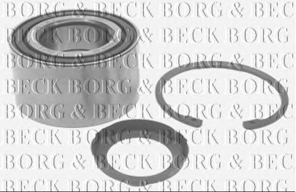 BWK324 Borg&beck cojinete de rueda trasero