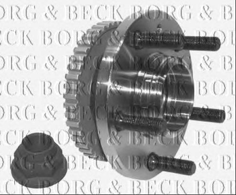 Cubo de rueda delantero BWK386 Borg&beck