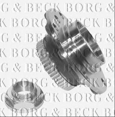 BWK403 Borg&beck cubo de rueda delantero