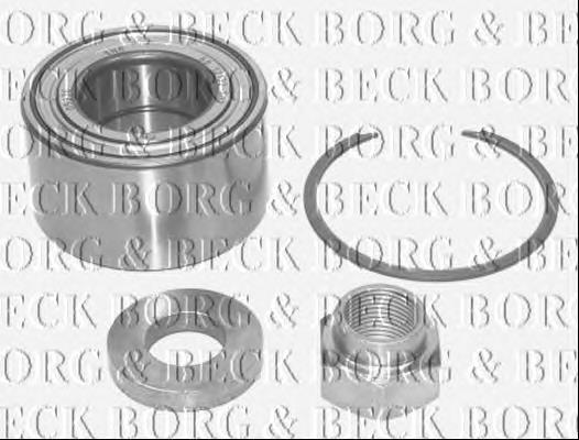 BWK378 Borg&beck cojinete de rueda delantero