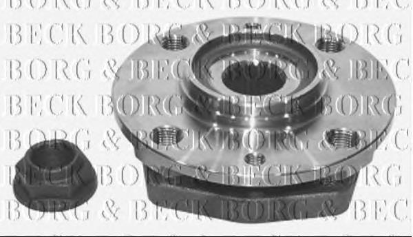 Cubo de rueda delantero BWK374 Borg&beck