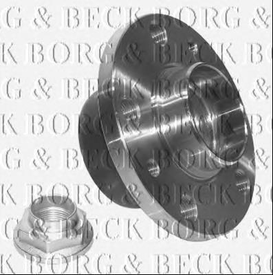 BWK635 Borg&beck cubo de rueda trasero