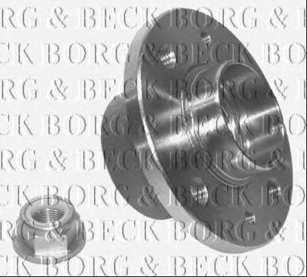 BWK639 Borg&beck cubo de rueda trasero