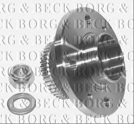 BWK638 Borg&beck cubo de rueda trasero