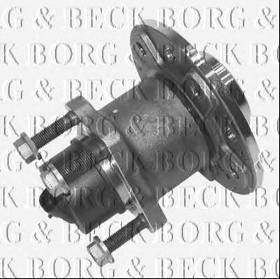BWK657 Borg&beck cubo de rueda trasero