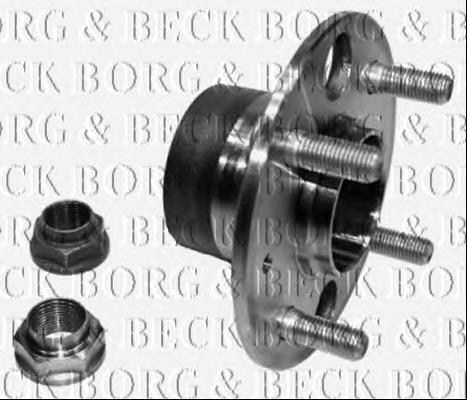 BWK652 Borg&beck cubo de rueda trasero