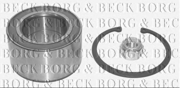 BWK701 Borg&beck cojinete de rueda delantero