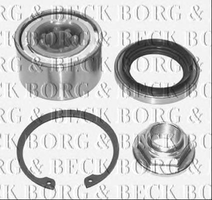 BWK690 Borg&beck cojinete de rueda delantero