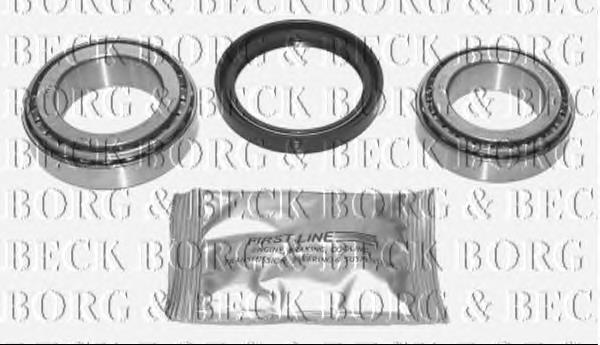 BWK694 Borg&beck cojinete interno del cubo de la rueda delantera