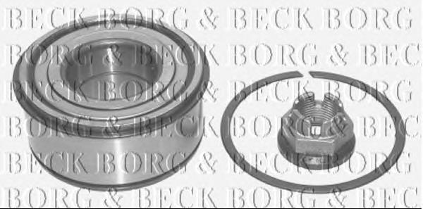 BWK709 Borg&beck cojinete de rueda delantero