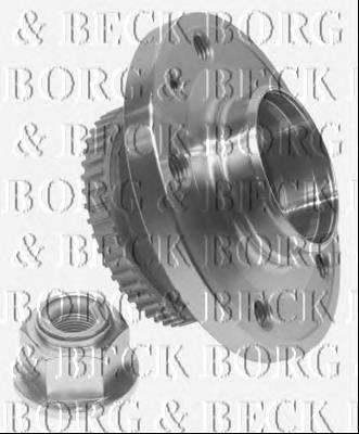 Cubo de rueda trasero BWK706 Borg&beck
