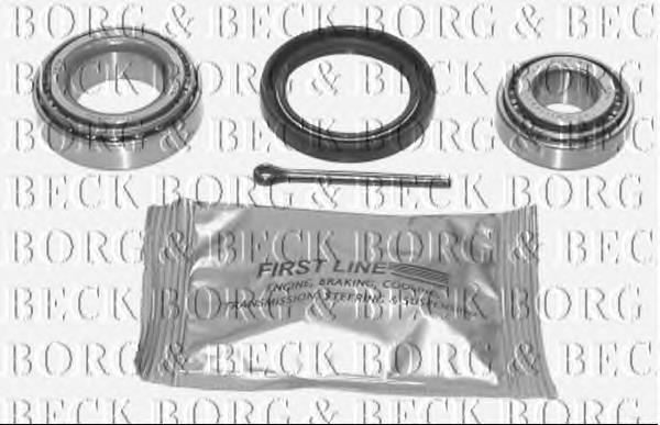 BWK689 Borg&beck cojinete de rueda trasero