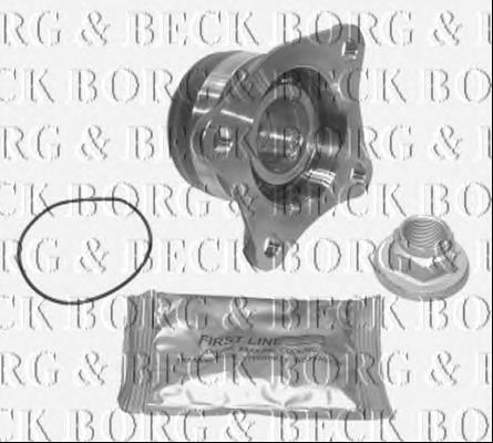 BWK680 Borg&beck cojinete de rueda trasero