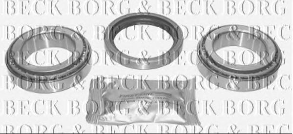BWK545 Borg&beck cojinete de rueda trasero