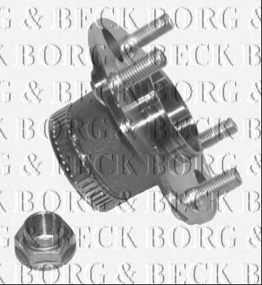 Cubo de rueda trasero BWK536 Borg&beck