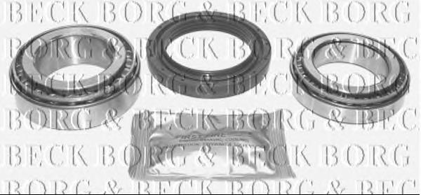 Cojinete de rueda trasero BWK548 Borg&beck