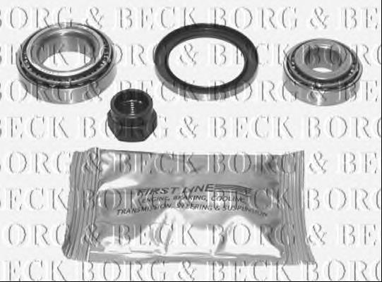BWK550 Borg&beck cojinete de rueda trasero