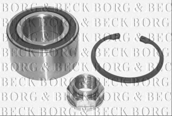 BWK528 Borg&beck cojinete de rueda delantero