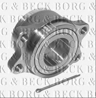 BWK589 Borg&beck cojinete de rueda trasero