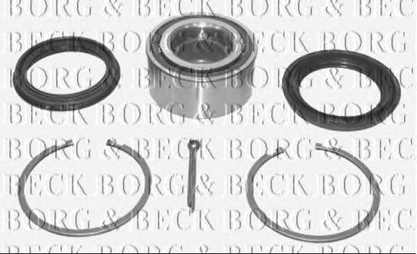 BWK585 Borg&beck cojinete de rueda delantero