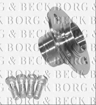 BWK586 Borg&beck cubo de rueda trasero