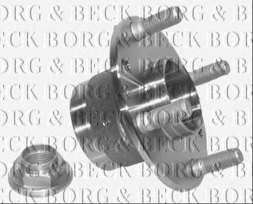 BWK561 Borg&beck cubo de rueda trasero