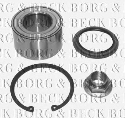 BWK564 Borg&beck cojinete de rueda delantero