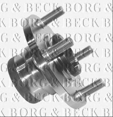 BWK577 Borg&beck cubo de rueda trasero