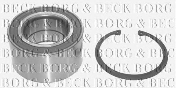 BWK573 Borg&beck cojinete de rueda trasero