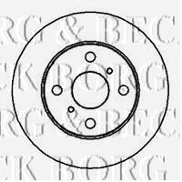 BBD4173 Borg&beck freno de disco delantero
