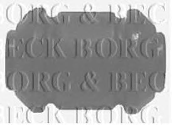 BSK6204 Borg&beck silentblock de suspensión delantero inferior