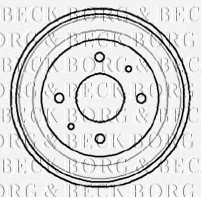 BBR7008 Borg&beck freno de tambor trasero