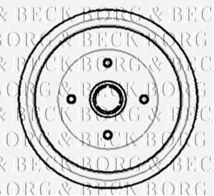 BBR7003 Borg&beck freno de tambor trasero