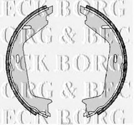 BBS6296 Borg&beck zapatas de freno de mano