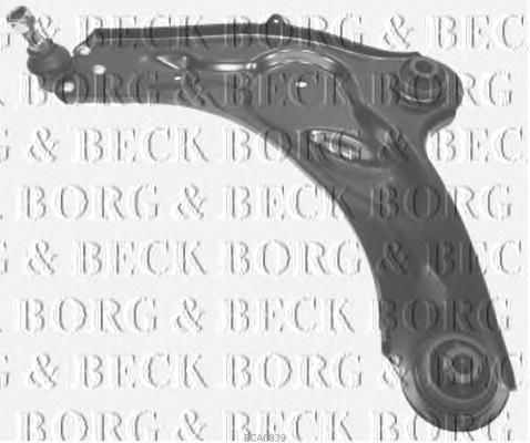 BCA6839 Borg&beck barra oscilante, suspensión de ruedas delantera, inferior izquierda