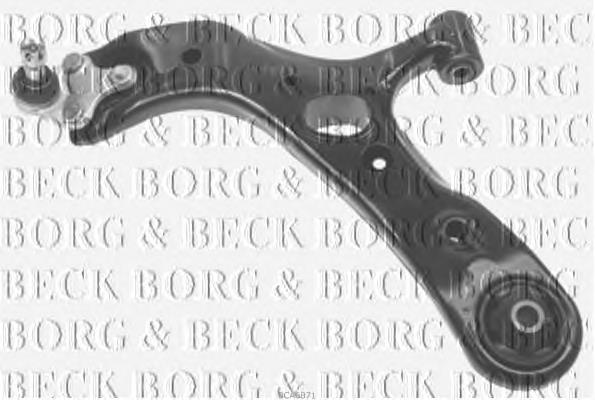 BCA6871 Borg&beck barra oscilante, suspensión de ruedas delantera, inferior izquierda