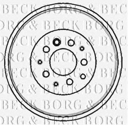 BBR7070 Borg&beck freno de tambor trasero