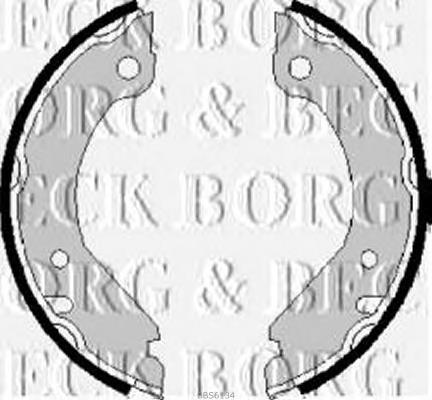 BBS6134 Borg&beck zapatas de freno de mano
