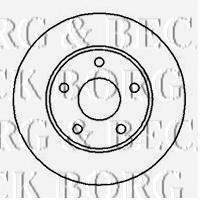 BBD4646 Borg&beck freno de disco delantero