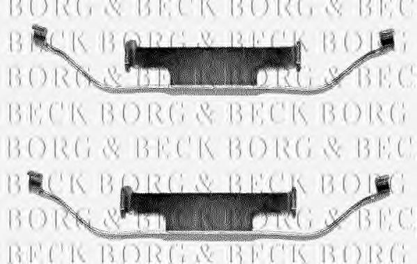 BBK1012 Borg&beck cojinete de rueda delantero