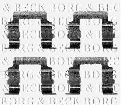 BBK1099 Borg&beck cubo de rueda trasero