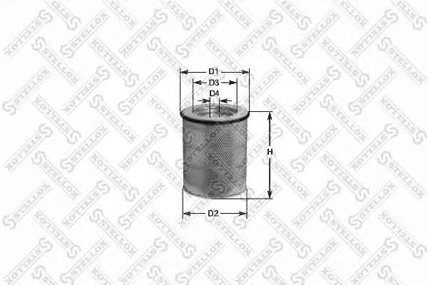 8121011SX Stellox filtro de aire